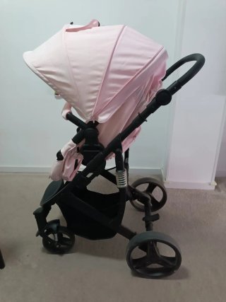 Carrito/Silla de paseo bebé rosa