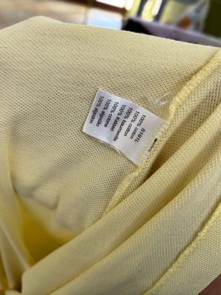 Polo Lacoste Giallo Uomo Taglia L numero 6