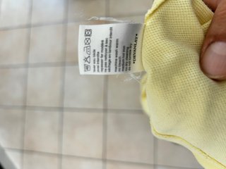 Polo Lacoste Giallo Uomo Taglia L numero 6