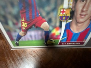 Cromo Messi Liga Este 2006 FC Barcelona nuevo