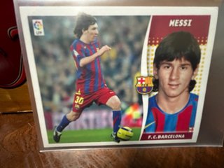 Cromo Messi Liga Este 2006 FC Barcelona nuevo