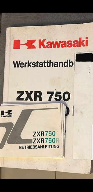 MANUALES ZXR 750RR "K"