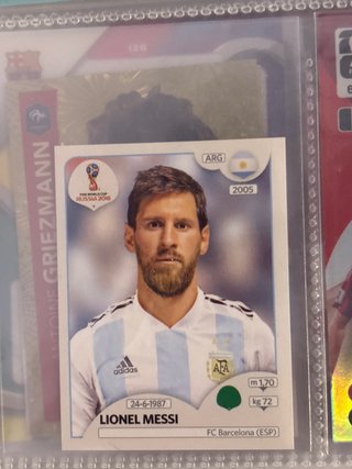 Cromos Lionel Messi ARG 2005