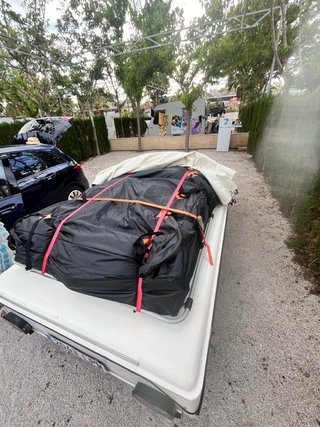 Bolsa Carga Techo Coche Impermeable 600D