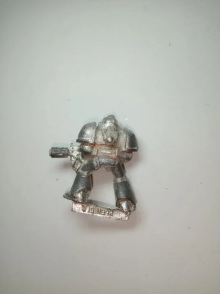 Space marine arma especial metal