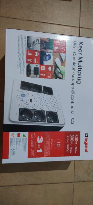 SAI / UPS Legrand Keor Multiplug 800VA Nuevo