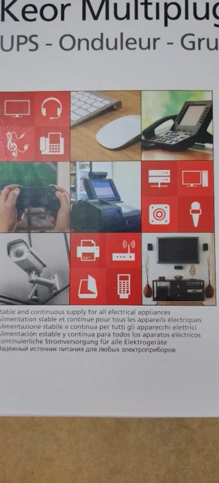SAI / UPS Legrand Keor Multiplug 800VA Nuevo