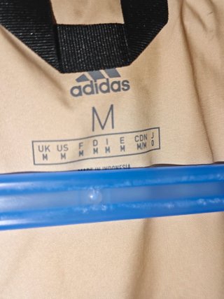Gilet Adidas nero e arancione taglia M