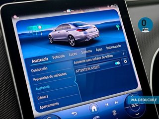 Mercedes Clase C 300 e con tecnología híbrida EQ 230 kW (313 CV)