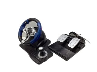 volante ps2 logic3 volante racing con pedales y palanca