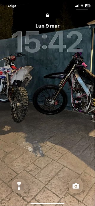 Honda HM 50cc Motocross Negra