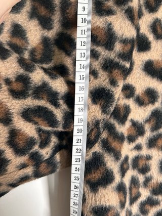 Stradivarius Abrigo Animal Print Leopardo Trendy