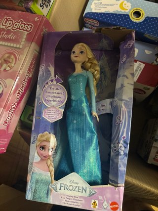 Muñeca Elsa Cantante Disney Frozen Mattel