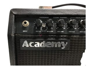 amplificador guitarra academy stage 25r