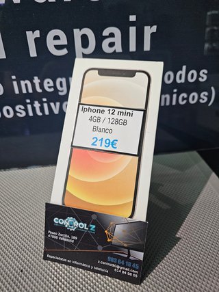 iPhone 12 Mini 128GB Blanco