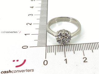 anillo oro 18k con piedra
