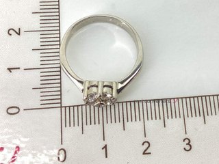anillo oro 18k con piedra