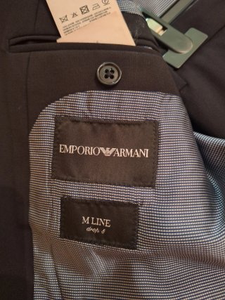 Abito uomo Armani nero