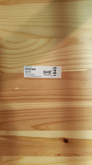 4 Sillas IKEA Stefan Madera Negras