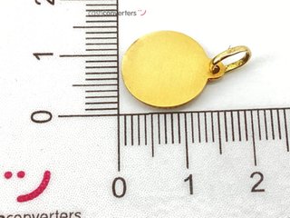 colgante oro 18k