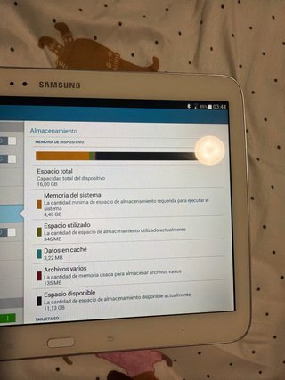 Samsung Galaxy Tab 3 Blanca
