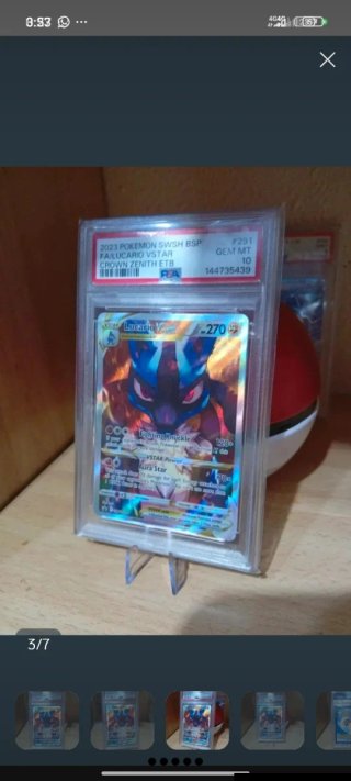 🇬🇧Lucario VSTAR PSA 10 GEM MT 2023