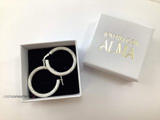 argollas plata 925mm