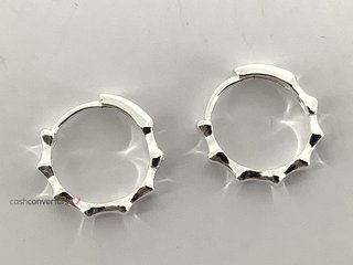 argollas plata 925mm