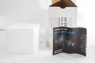 Caja vacía Canon EF 24-105mm f/4L IS