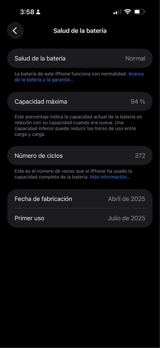 iPhone 16 Pro Max Plata/Gris Espacial