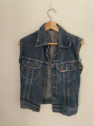 Chaleco vaquero vintage US Top Talla M