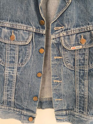 Chaleco vaquero vintage US Top Talla M