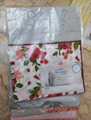 Lotto 12 federe cuscini letto cotone nuove