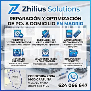Técnico Informático a Domicilio Madrid