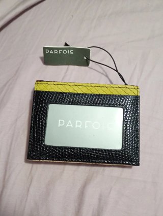 Cartera Parfois efecto piel serpiente