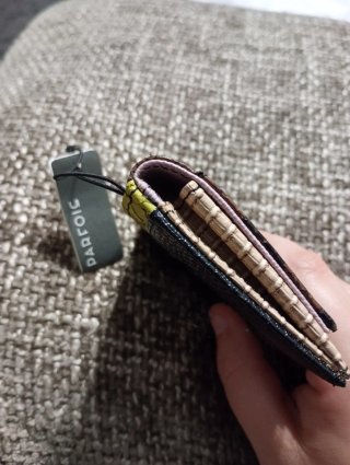Cartera Parfois efecto piel serpiente