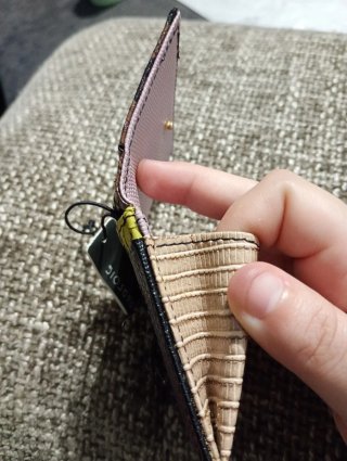 Cartera Parfois efecto piel serpiente