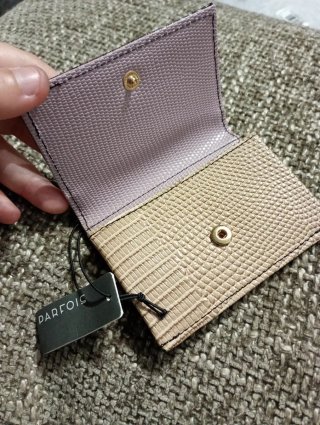 Cartera Parfois efecto piel serpiente