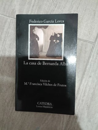 Libro "La casa de Bernarda Alba" de Lorca