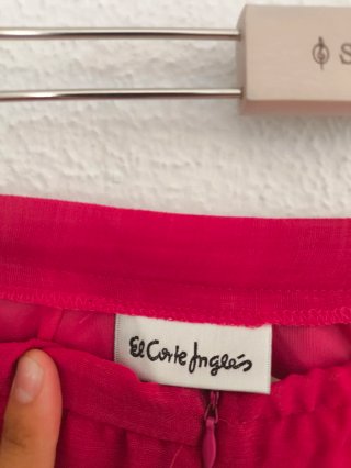 Pantalón corto mujer fucsia El Corte Inglés