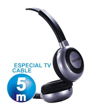 Cuffie con cavo da 5 metri