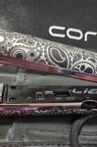 Corioliss C1 Silver Paisley Soft Touch.