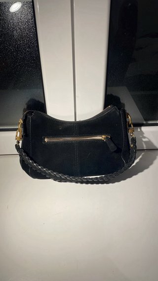 Bolso Guess Original Terciopelo Negro