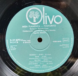 Lp Fosforito Misa Flamenca