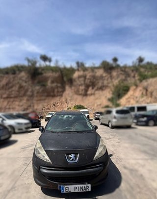Peugeot 117161 paragolpes tras 207 1.4 g 2006-2014