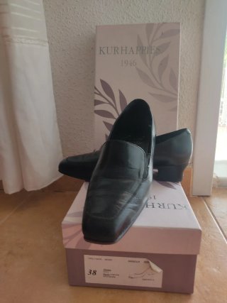 Zapatos Kurhappies Negros Talla 38