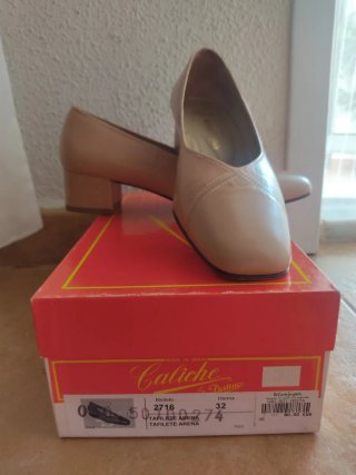 Zapatos Caliche Piel Talla 38