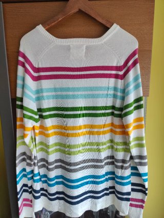 Jersey Green Coast Rayas Multicolor Talla M
