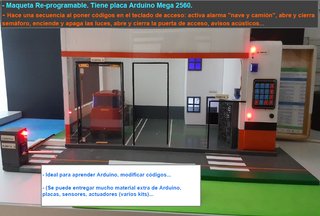 Maqueta Arduino Re-programable Mega 2560
