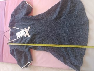 Vestido Zara A line detalle de lazo talla L